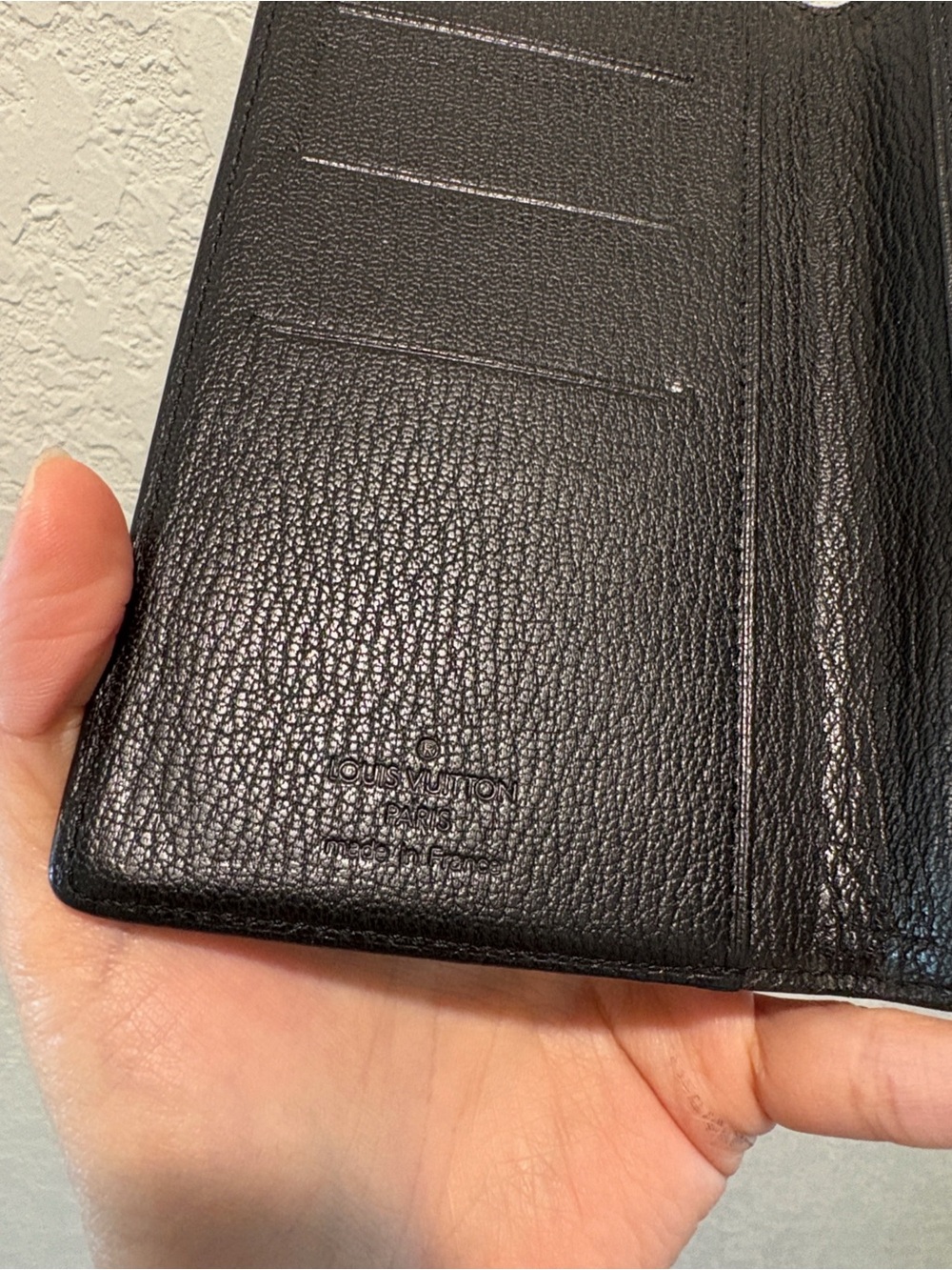 Louis Vuitton Bifold Black Leather Long Wallet - Picture 4 of 14
